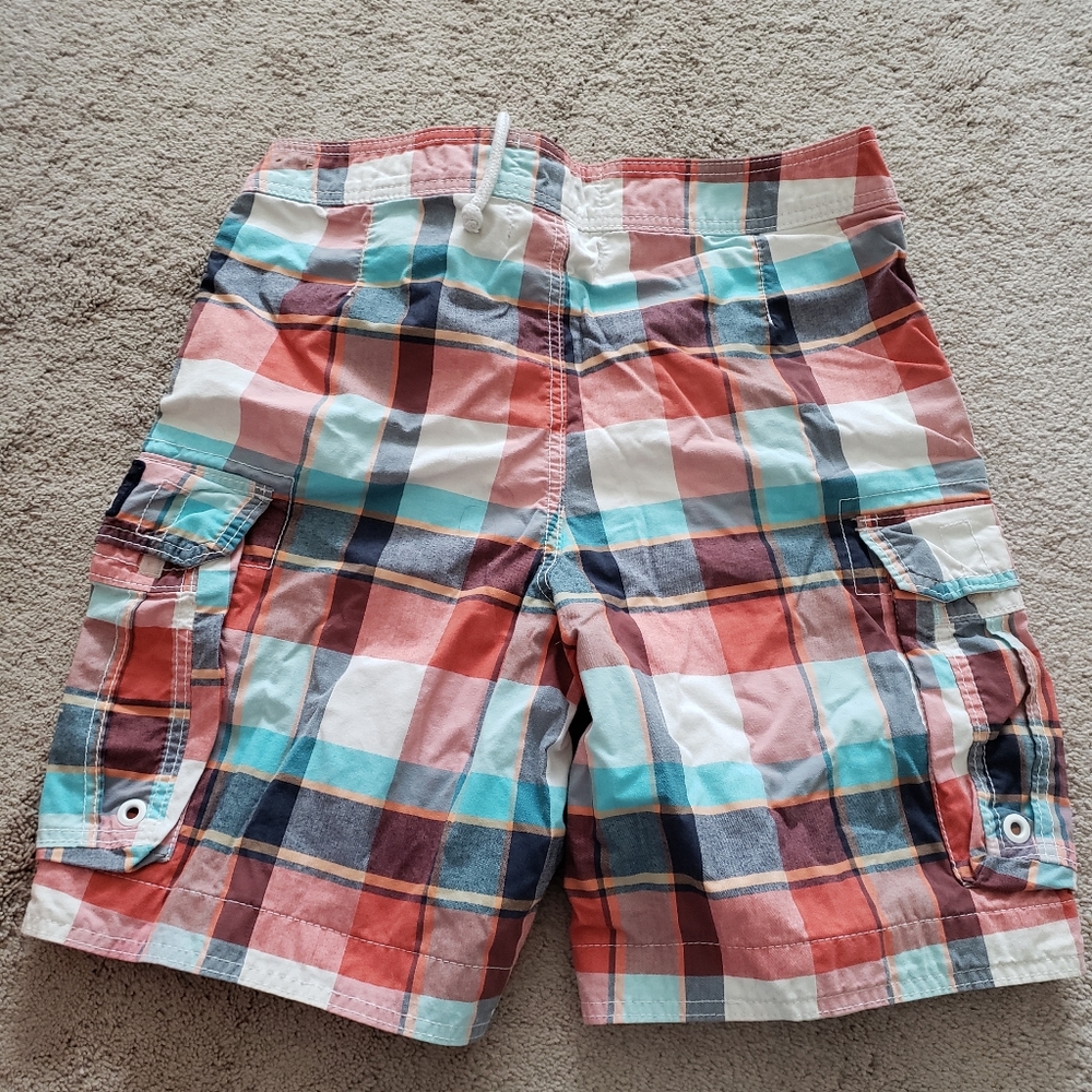 Mens Hollister cargo board shorts size medium